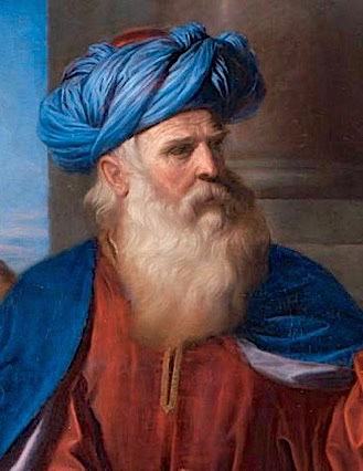 Saint Abraham, le patriarche, représentation ancienne