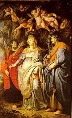 Saint Achille (Achillée), martyr, représentation ancienne