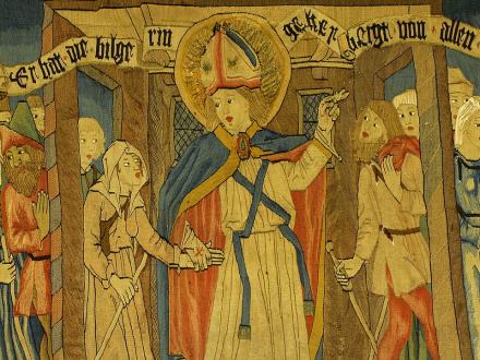 Saint Adelphe de Metz, représentation ancienne