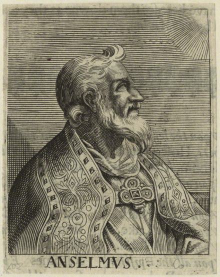 Saint Anselme de Cantorbéry, représentation ancienne