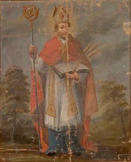 Saint Brice de Tours, représentation ancienne