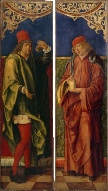 Saints Côme et Damien, représentation ancienne