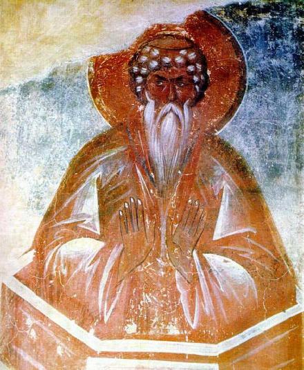Saint Daniel le Stylite, représentation ancienne