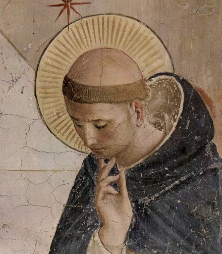 Saint Dominique de Guzman, représentation ancienne