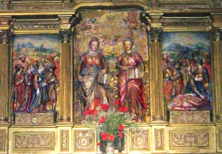 Sainte Élodie de Huesca, représentation ancienne