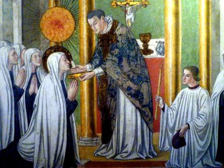 Sainte Françoise Romaine, représentation ancienne
