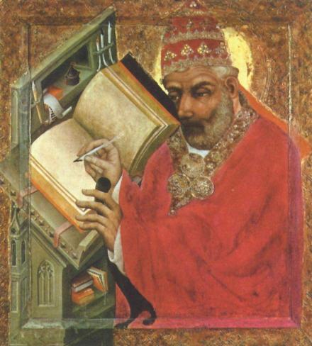 Saint Grégoire le Grand, représentation ancienne