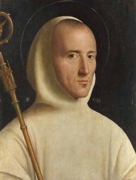 Saint Hugues de Grenoble, représentation ancienne