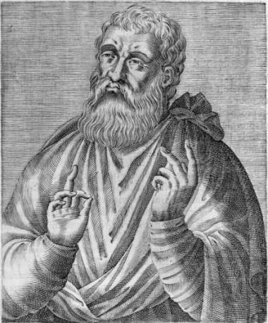 Saint Justin de Naplouse, représentation ancienne