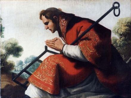 Saint Laurent de Rome, représentation ancienne