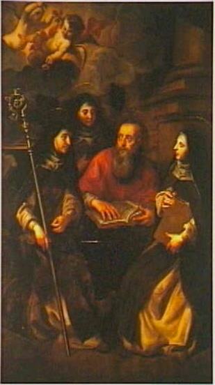 Sainte Marcelle de Rome, représentation ancienne