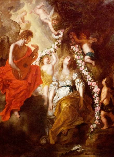 Sainte Rosalie de Palerme, représentation ancienne