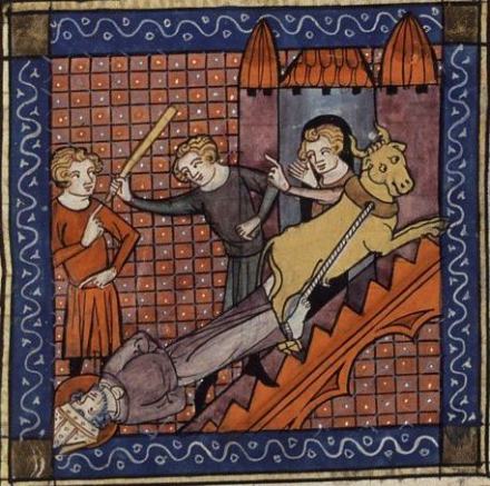 Saint Saturnin de Toulouse, représentation ancienne