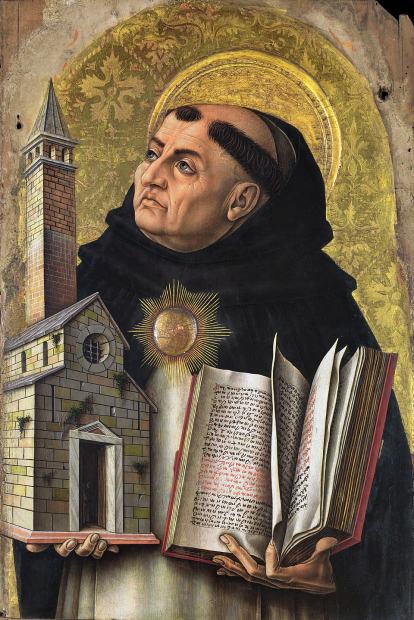 Saint Thomas d'Aquin, représentation ancienne