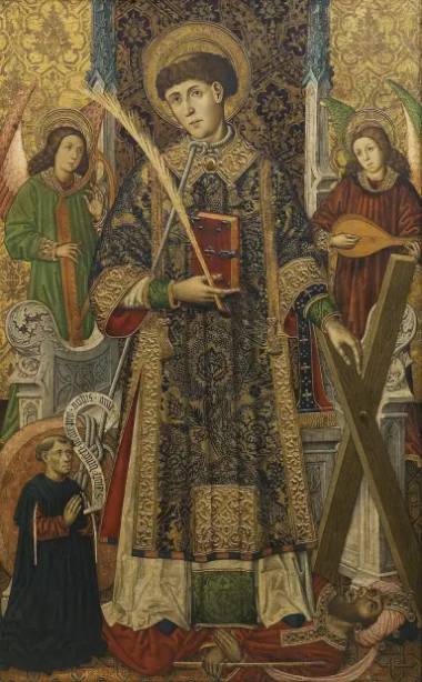Saint Vincent de Saragosse, représentation ancienne